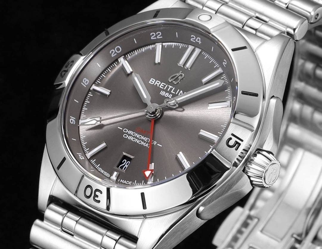 Dual Time Luxury Watch: BREITLING Chronomat 40 GMT Automatic | Model A32398101M1A1