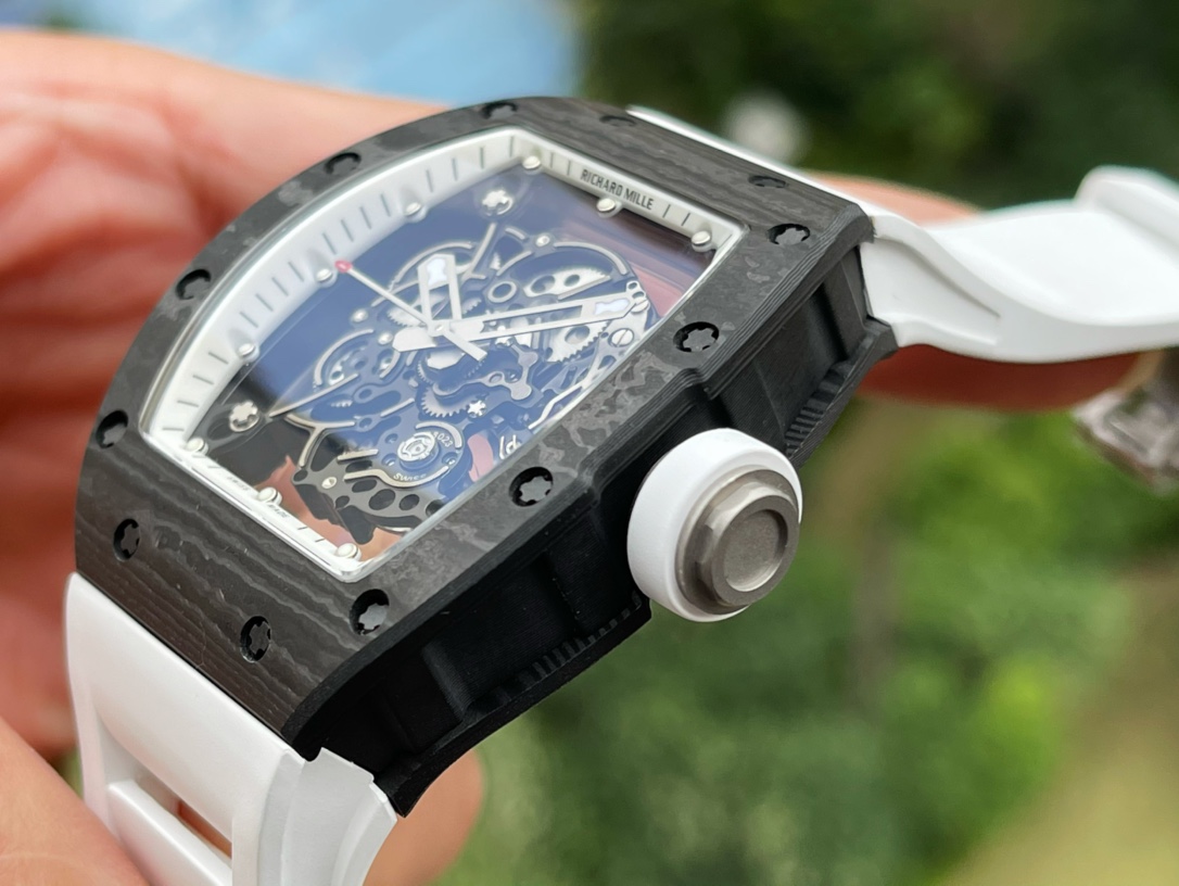 Richard Mille RM055 Skeleton NTPT Carbon｜Ultra-Light 42g｜Integrated Movement｜2025 New Stock