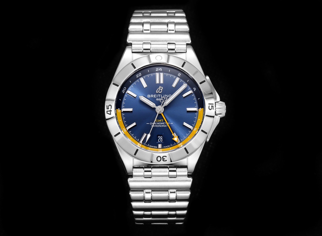BREITLING Chronomat Automatic GMT 40 Men's Watch - Stainless Steel | A32398101M1A1