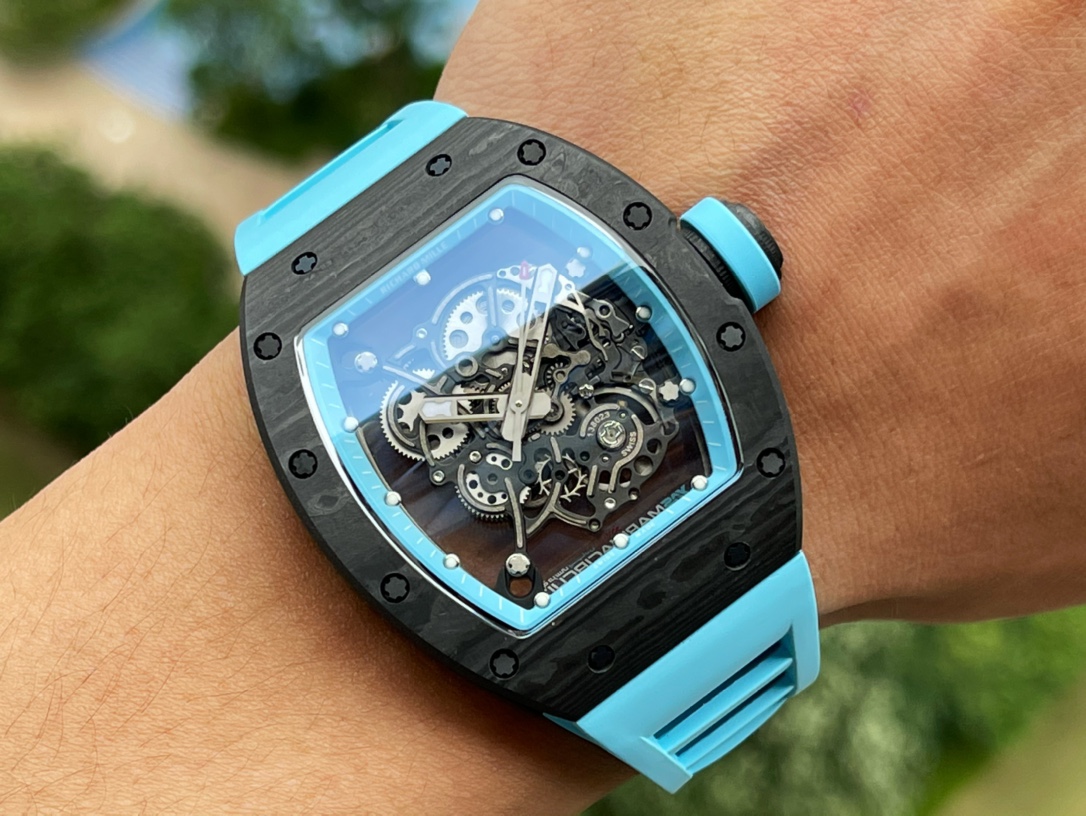 ［Limited 300pcs］Richard Mille RM055 NTPT Carbon｜Blockchain Authenticity｜Free Tax-Free Shipping