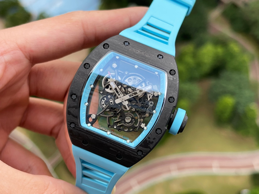 ［Limited 300pcs］Richard Mille RM055 NTPT Carbon｜Blockchain Authenticity｜Free Tax-Free Shipping