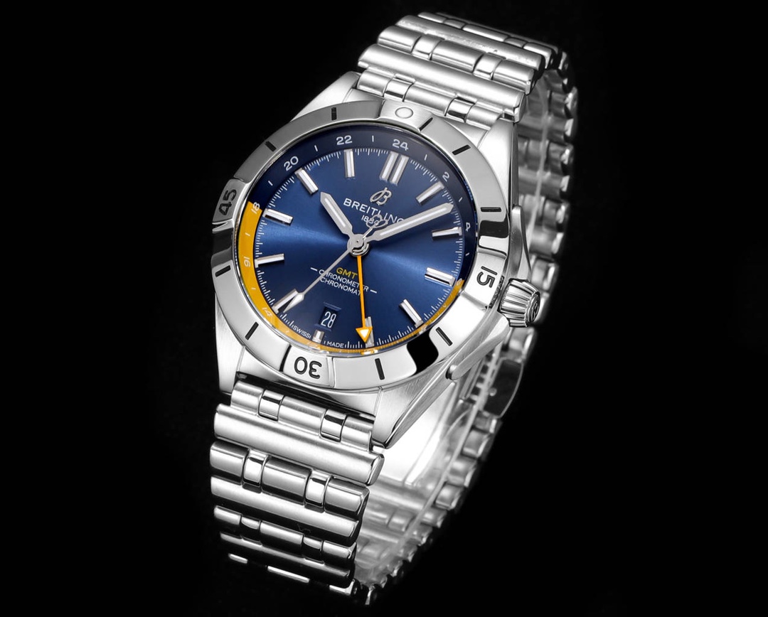 BREITLING Chronomat Automatic GMT 40 Men's Watch - Stainless Steel | A32398101M1A1