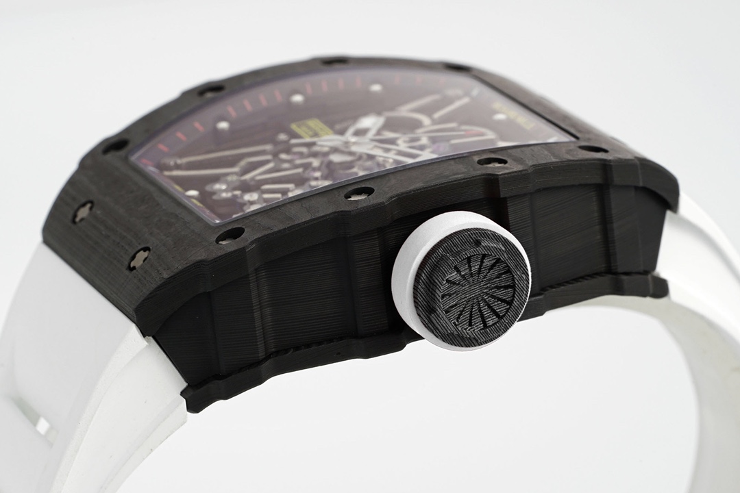 Ultra-Light RM35-02 V3+ Carbon TPT (38g) | Anti-Shock Tennis Watch | Duty-Free Global