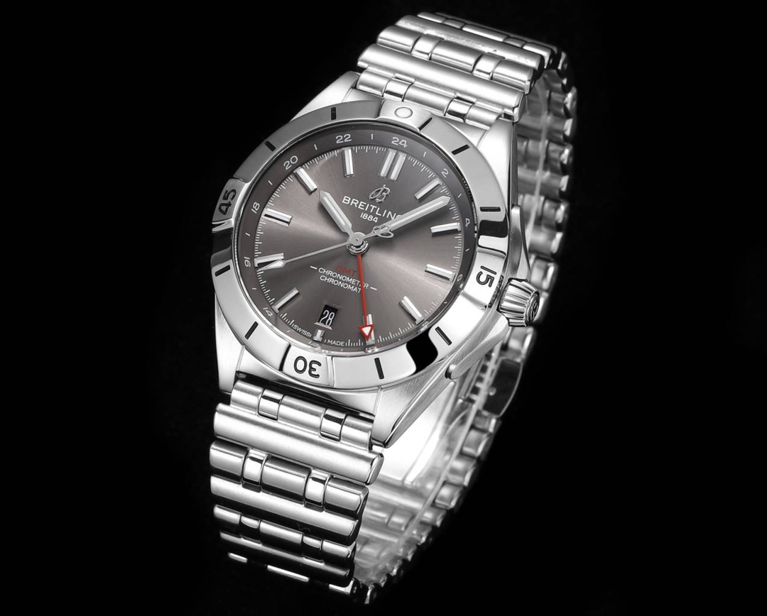 Dual Time Luxury Watch: BREITLING Chronomat 40 GMT Automatic | Model A32398101M1A1