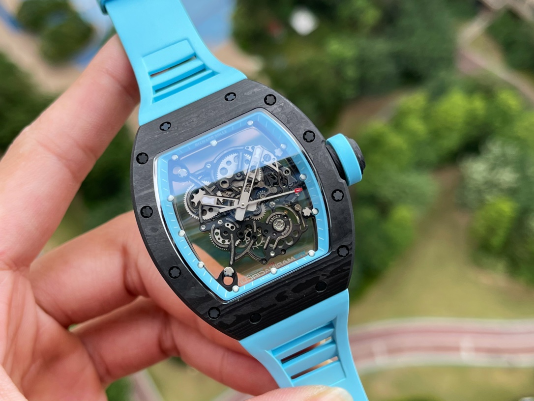 ［Limited 300pcs］Richard Mille RM055 NTPT Carbon｜Blockchain Authenticity｜Free Tax-Free Shipping