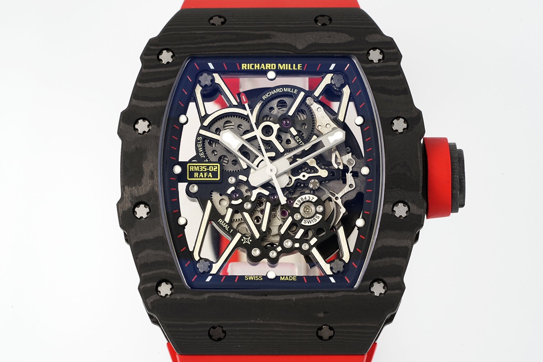 Richard Mille RM35-02 V3+ Rafael Nadal · Limited 500pcs · Free Insured Shipping