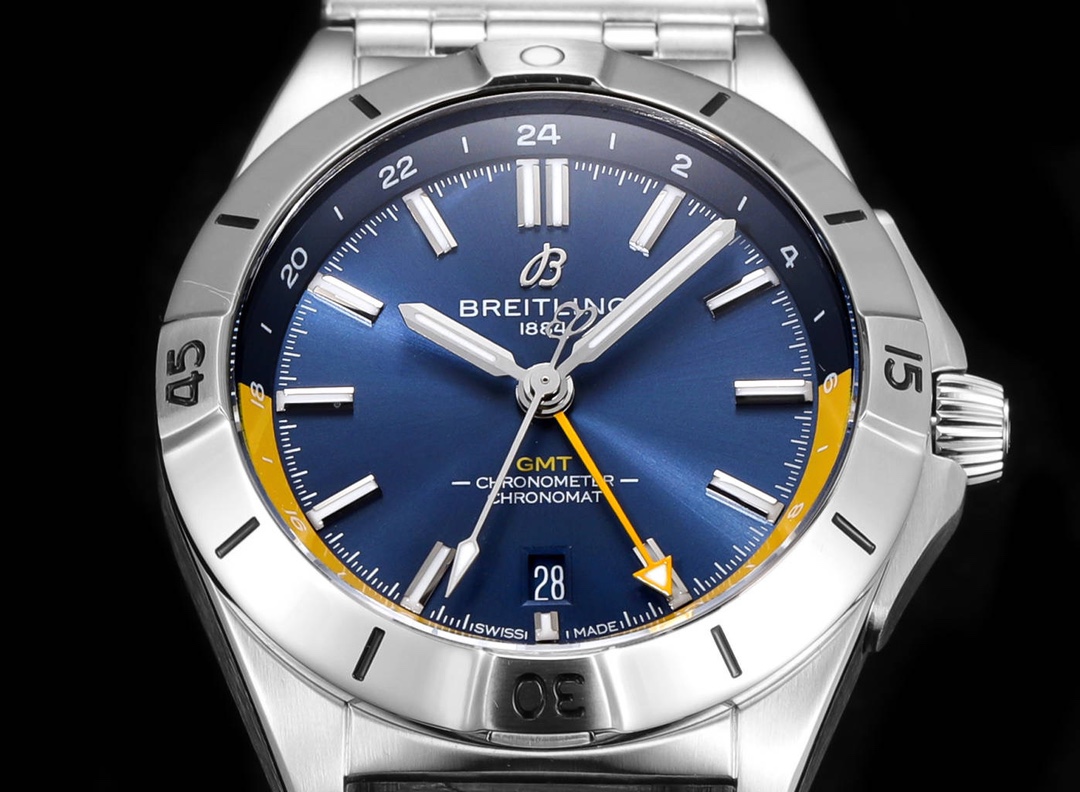 BREITLING Chronomat Automatic GMT 40 Men's Watch - Stainless Steel | A32398101M1A1