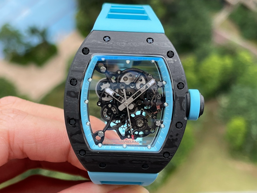 ［Limited 300pcs］Richard Mille RM055 NTPT Carbon｜Blockchain Authenticity｜Free Tax-Free Shipping