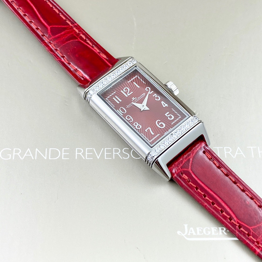 Men's Jaeger-LeCoultre Reverso Classic Dual-Time Watch: Large Duoface Small Second