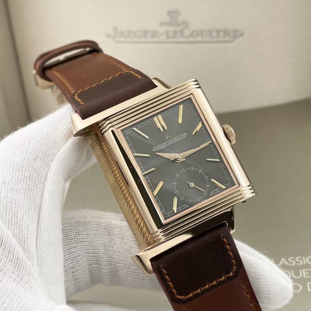 Jaeger-LeCoultre Reverso Classic Large Duoface Small Second Men's Luxury Watch
