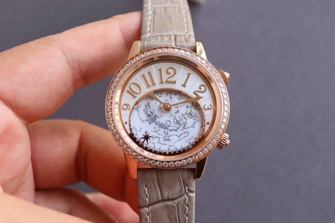 Jaeger-LeCoultre Rendez-Vous Moon Phase Serenity Ladies Luxury Watch