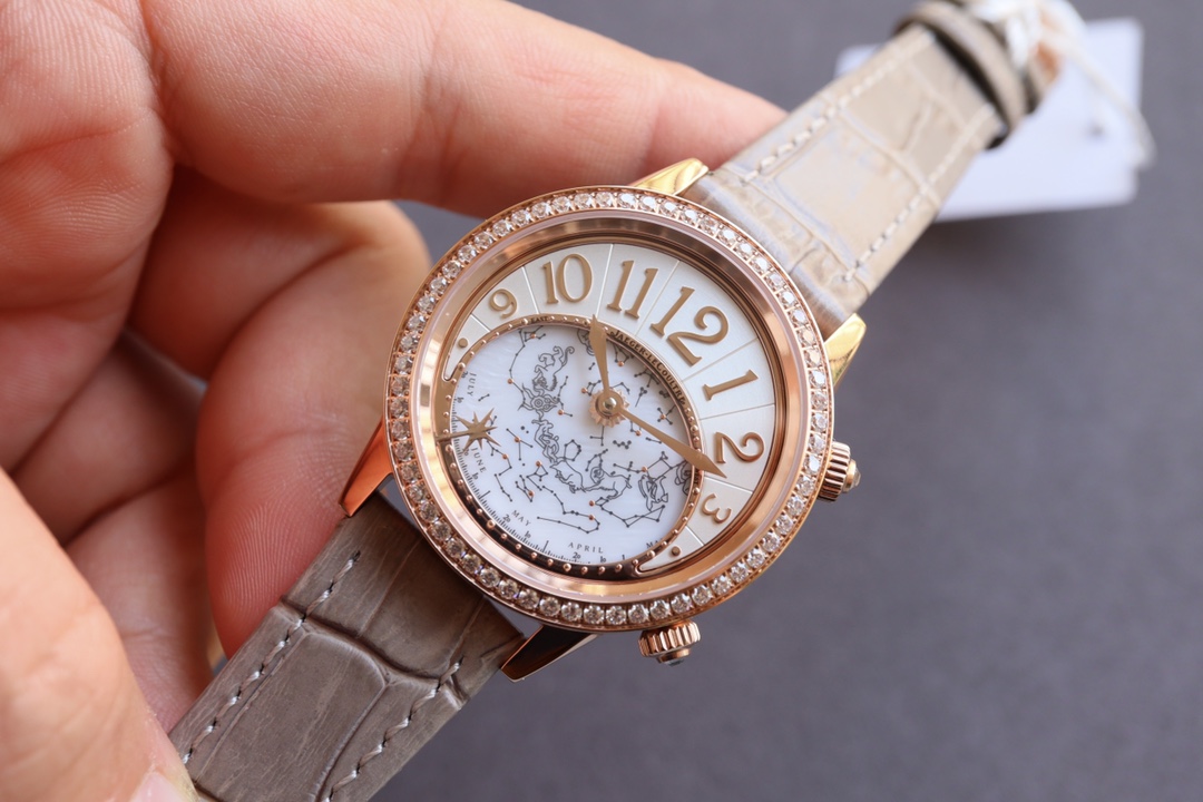 Jaeger-LeCoultre Rendez-Vous Moon Phase Serenity Ladies Luxury Watch