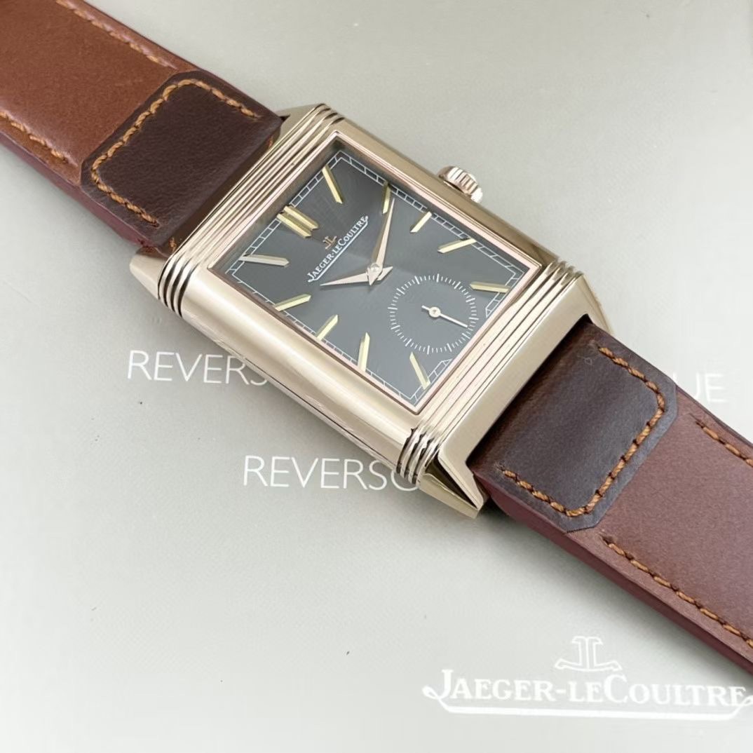 Jaeger-LeCoultre Reverso Classic Large Duoface Small Second Men's Luxury Watch
