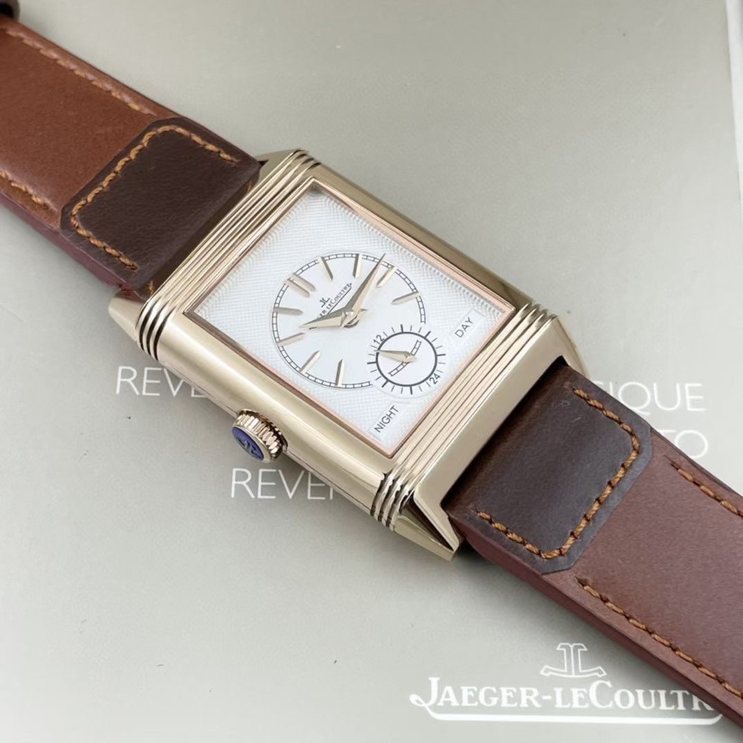 JAEGER-LECOULTRE Reverso Classic Large Duoface Small Seconds - 49x29mm Men's Swiss Watch