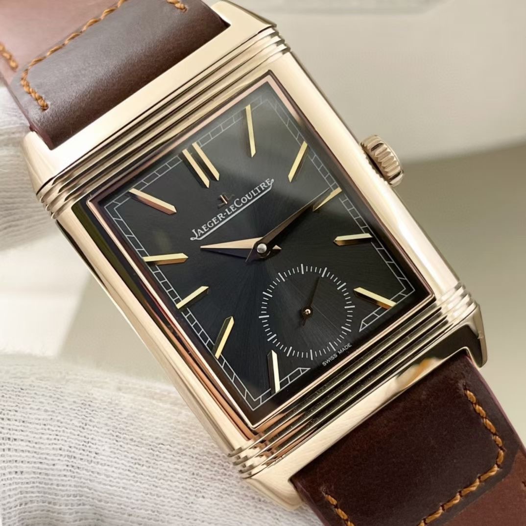 JAEGER-LECOULTRE Reverso Classic Large Duoface Small Seconds - 49x29mm Men's Swiss Watch