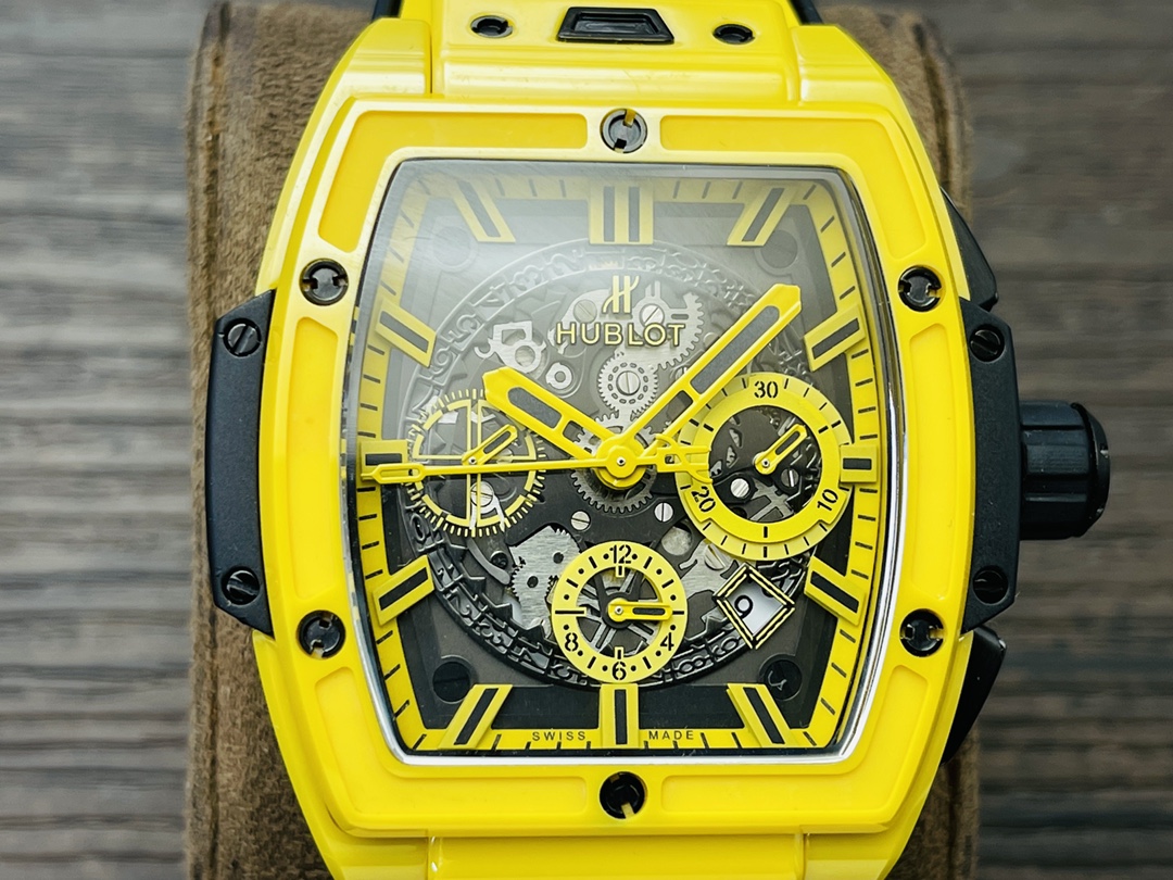 Hublot Spirit of Big Bang Chronograph 2025 | Post-Father's Day Exclusive | Barrel-Shaped Titanium & Skeleton Dial