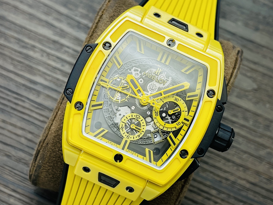 Hublot Spirit of Big Bang Chronograph 2025 | Post-Father's Day Exclusive | Barrel-Shaped Titanium & Skeleton Dial