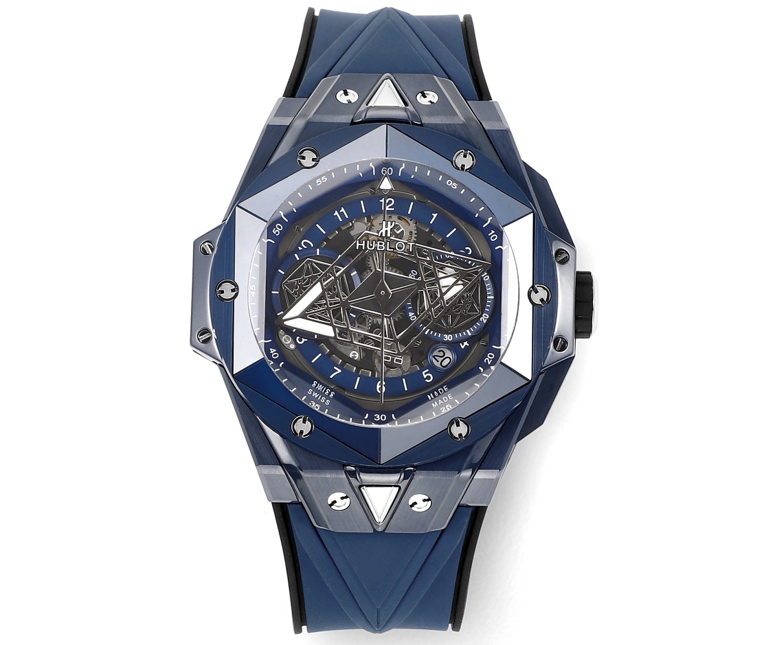 Hublot Big Bang Sang Bleu II Blue Ceramic | Limited Edition Hexagonal Artistry | Unisex Luxury Watch