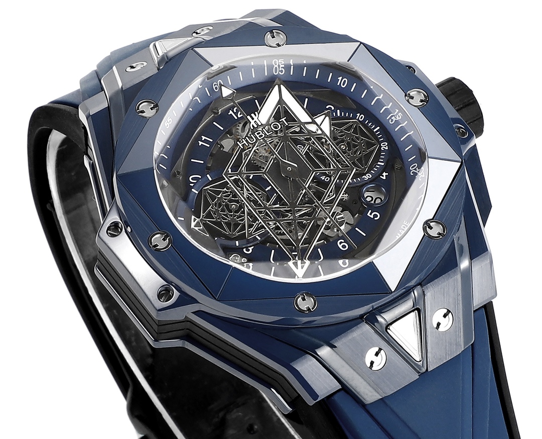 Hublot Big Bang Sang Bleu II Blue Ceramic | Limited Edition Hexagonal Artistry | Unisex Luxury Watch