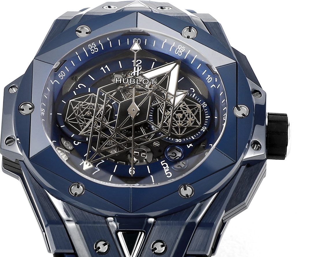 Hublot Big Bang Sang Bleu II Blue Ceramic | Limited Edition Hexagonal Artistry | Unisex Luxury Watch