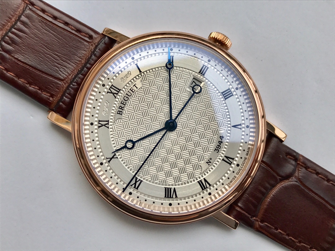 Breguet Classique 5157BB Ultra-Thin Men's Watch | 18k White Gold, 5.4mm Slim, Hand-Engraved Caseback, Wedding Season Essential