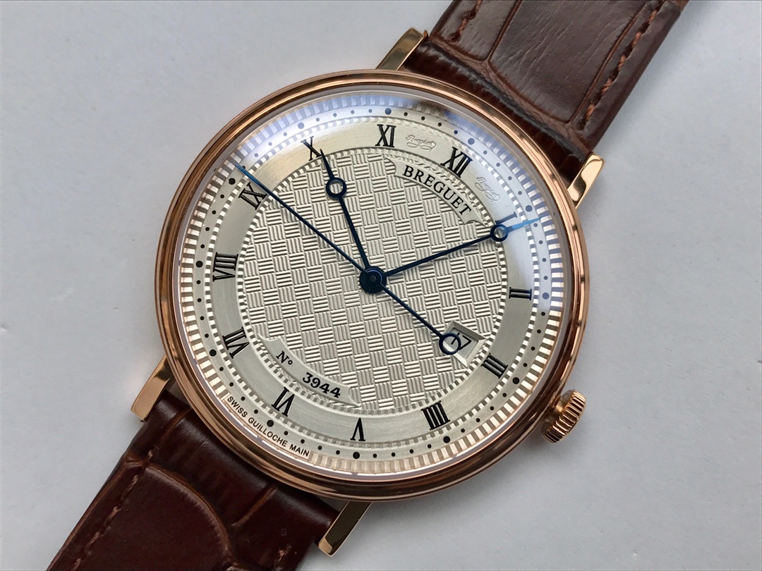 Breguet Classique 5157BB Ultra-Thin Men's Watch | 18k White Gold, 5.4mm Slim, Hand-Engraved Caseback, Wedding Season Essential