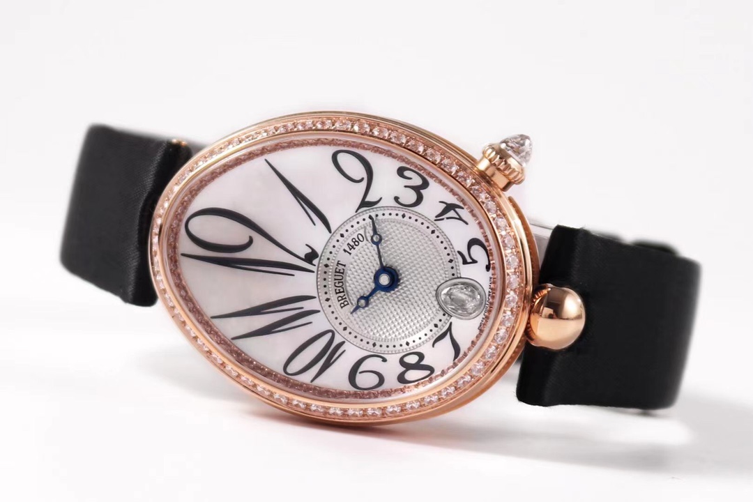 BREGUET Reine de Naples V2 Ultimate Edition | 5.5mm Diamond Bezel & Patented Moonphase+