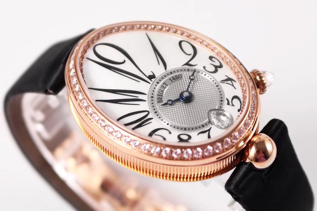 BREGUET Reine de Naples V2 Ultimate Edition | 5.5mm Diamond Bezel & Patented Moonphase+