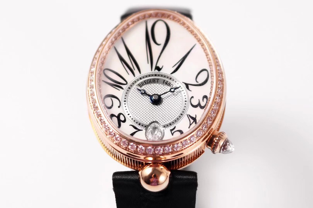BREGUET Reine de Naples V2 Ultimate Edition | 5.5mm Diamond Bezel & Patented Moonphase+