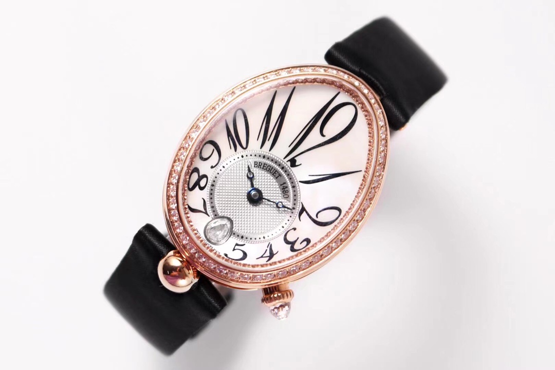 BREGUET Reine de Naples V2 Ultimate Edition | 5.5mm Diamond Bezel & Patented Moonphase+