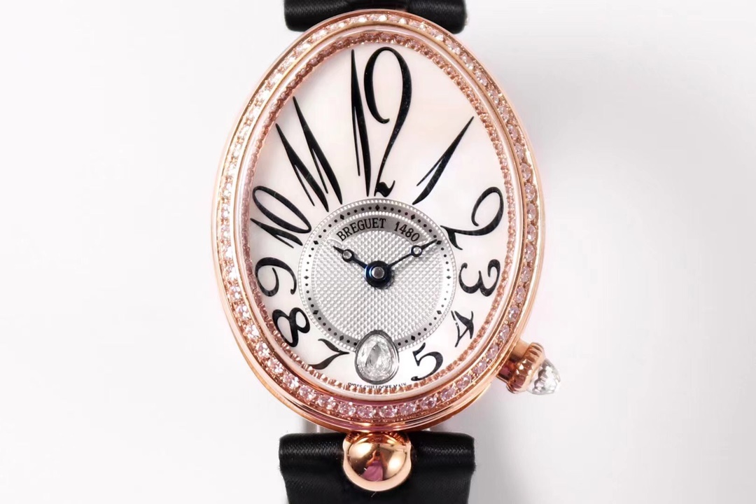 BREGUET Reine de Naples V2 Ultimate Edition | 5.5mm Diamond Bezel & Patented Moonphase+