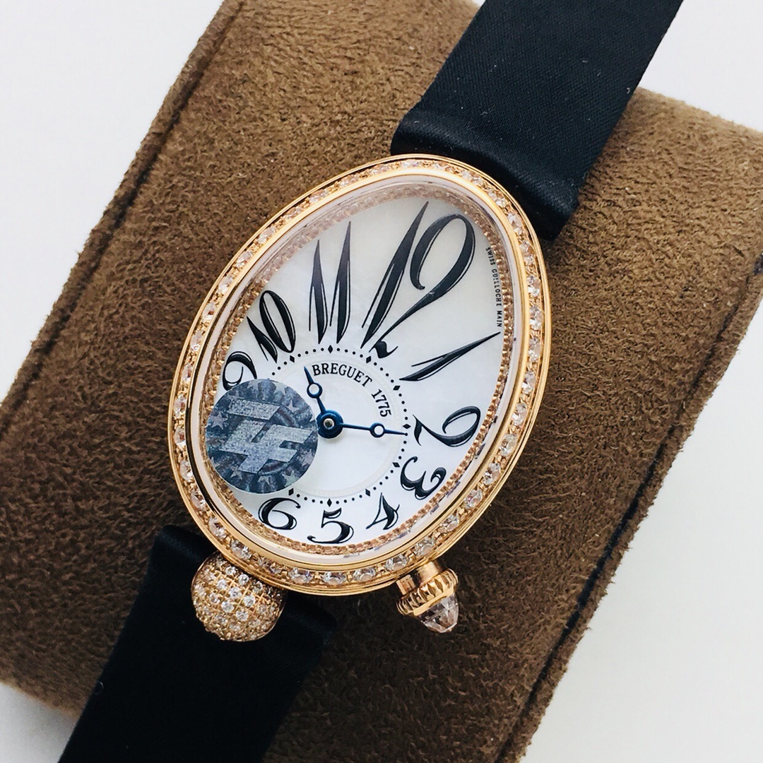 Breguet Reine de Naples 8918BR | 5.2mm Pear-Cut Diamond Bezel & Moonphase+™ | 2025 Ultimate Edition