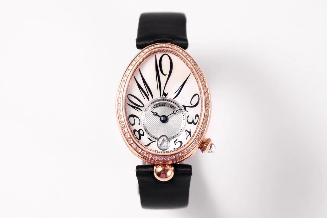 BREGUET Reine de Naples V2 Ultimate Edition | 5.5mm Diamond Bezel & Patented Moonphase+