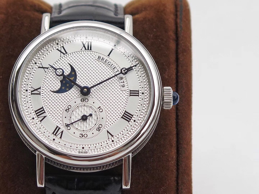 Breguet Classique 4396BR Moon Phase Chronometer | 18K Gold, Self-Winding Cal.591DRL, 40hr Power Reserve