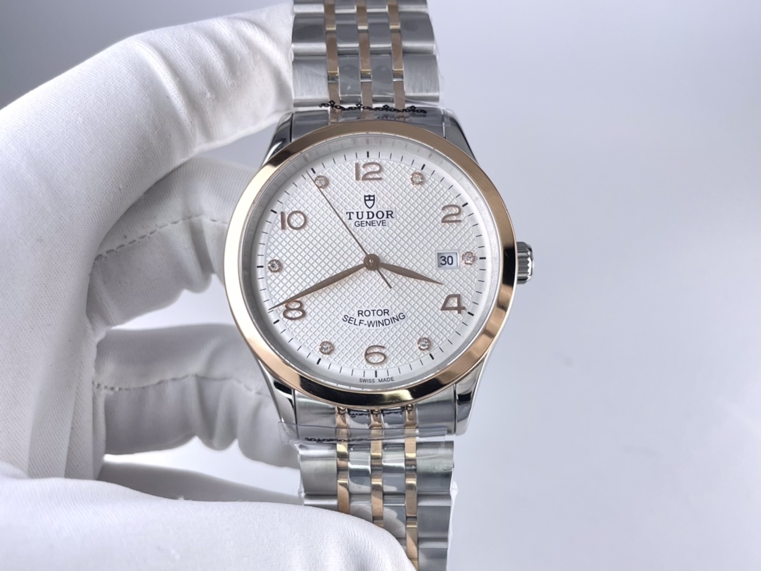 Tudor 1926 28mm Two-Tone | Miyota 8215 Movement, Diamond Markers, Summer Wedding Gift + Free Engraving