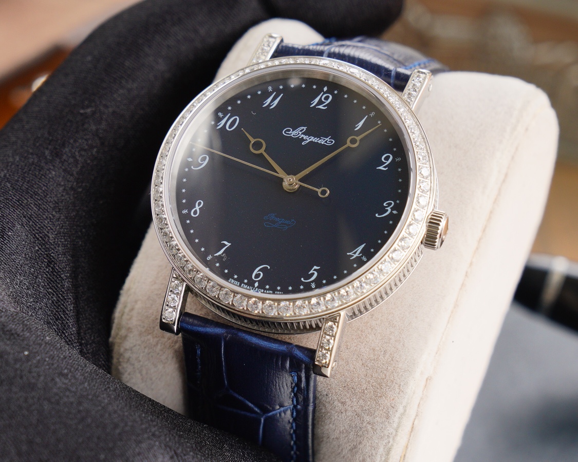 Breguet 5177BB Blue Enamel Chronometer | COSC (-1/+3s/d), Handcrafted 60hr, Sapphire Caseback