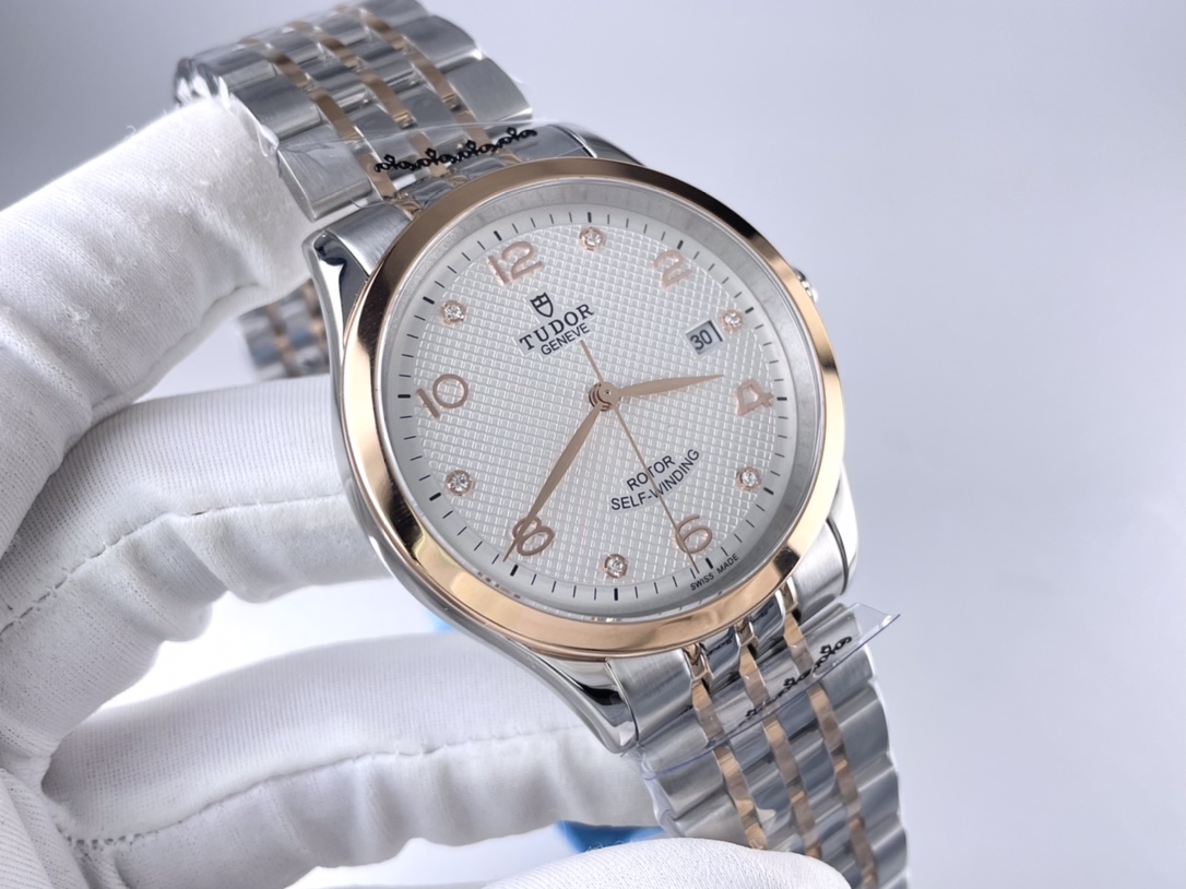 Tudor 1926 28mm Two-Tone | Miyota 8215 Movement, Diamond Markers, Summer Wedding Gift + Free Engraving