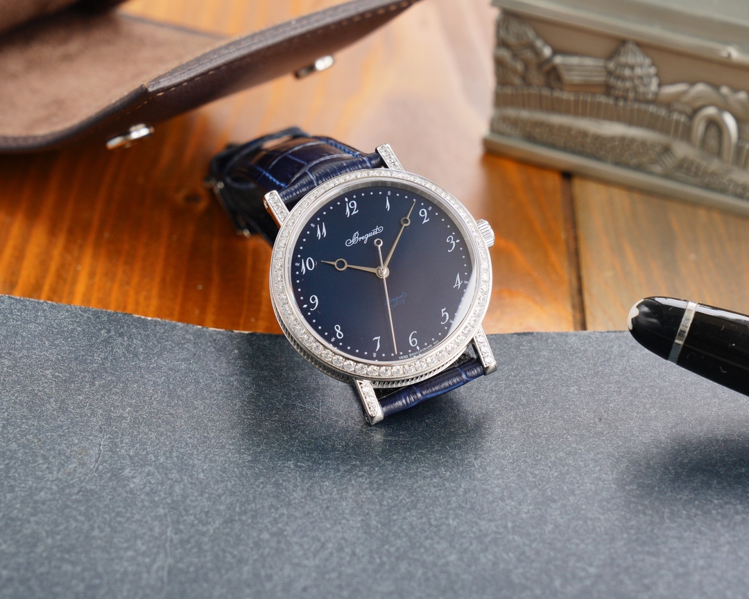 Breguet 5177BB Blue Enamel Chronometer | COSC (-1/+3s/d), Handcrafted 60hr, Sapphire Caseback