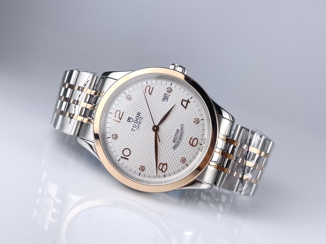Tudor 1926 28mm Two-Tone | Miyota 8215 Movement, Diamond Markers, Summer Wedding Gift + Free Engraving