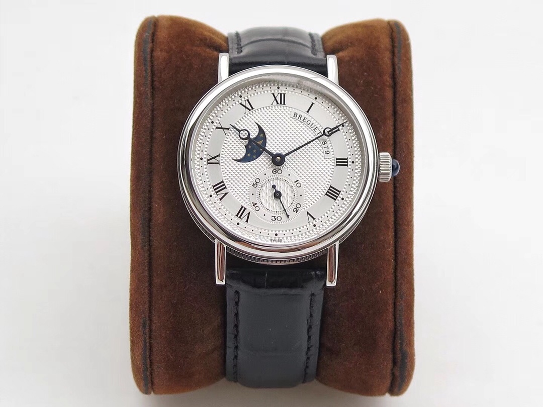 Breguet Classique 4396BR Moon Phase Chronometer | 18K Gold, Self-Winding Cal.591DRL, 40hr Power Reserve