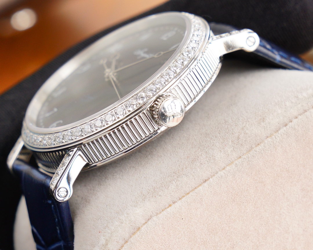 Breguet 5177BB Blue Enamel Chronometer | COSC (-1/+3s/d), Handcrafted 60hr, Sapphire Caseback