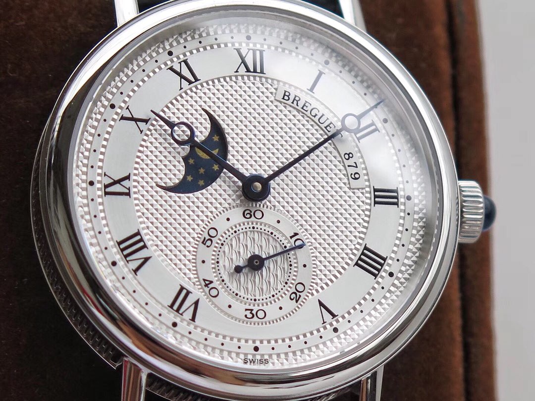 Breguet Classique 4396BR Moon Phase Chronometer | 18K Gold, Self-Winding Cal.591DRL, 40hr Power Reserve