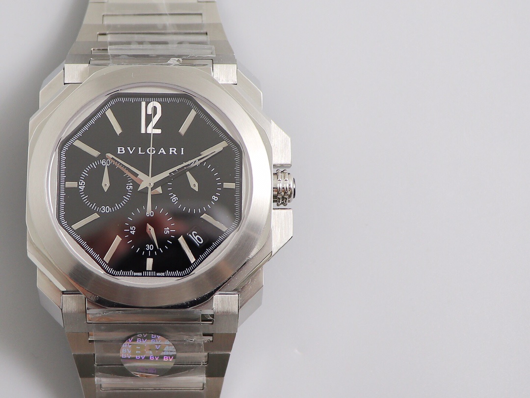 NEW RELEASE 2025: Premium BVLGARI OCTO Men's Luxury Watch - Ultra-Thin Automatic Movement, High-End Replica Titanium Chronograph