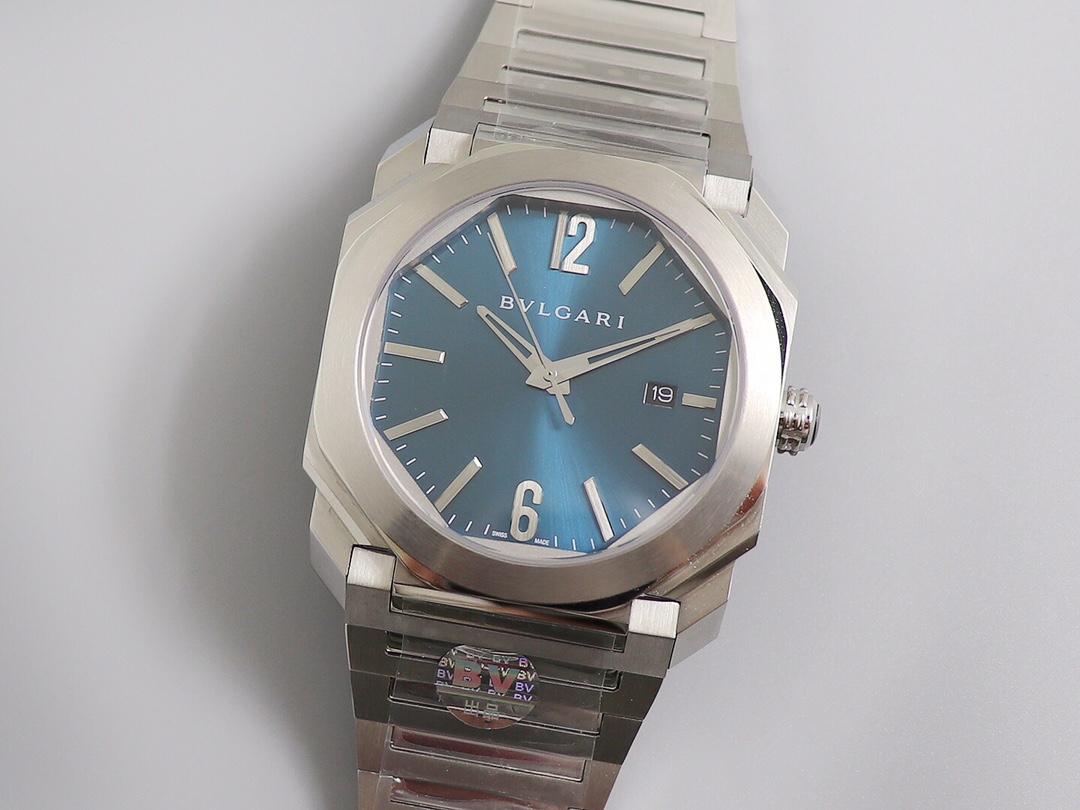 Italian Luxury Design: BVLGARI OCTO Automatic 2025 - Premium Replica Sapphire Crystal, Ultra-Thin Men's Watch