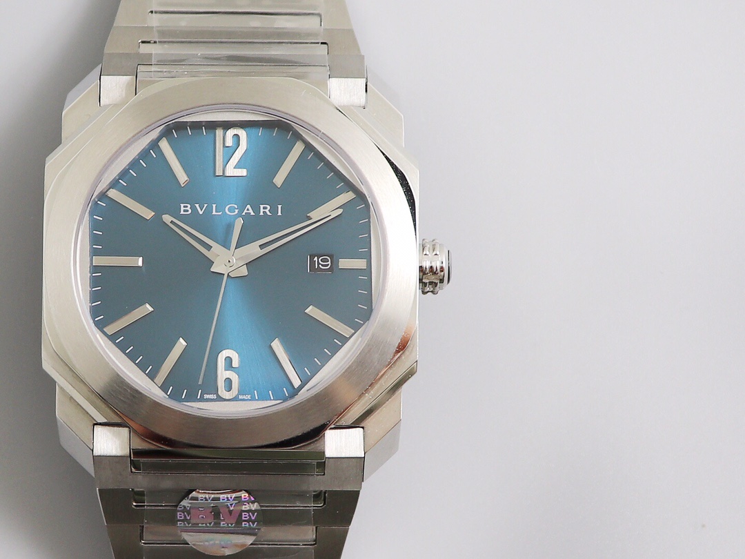 Italian Luxury Design: BVLGARI OCTO Automatic 2025 - Premium Replica Sapphire Crystal, Ultra-Thin Men's Watch