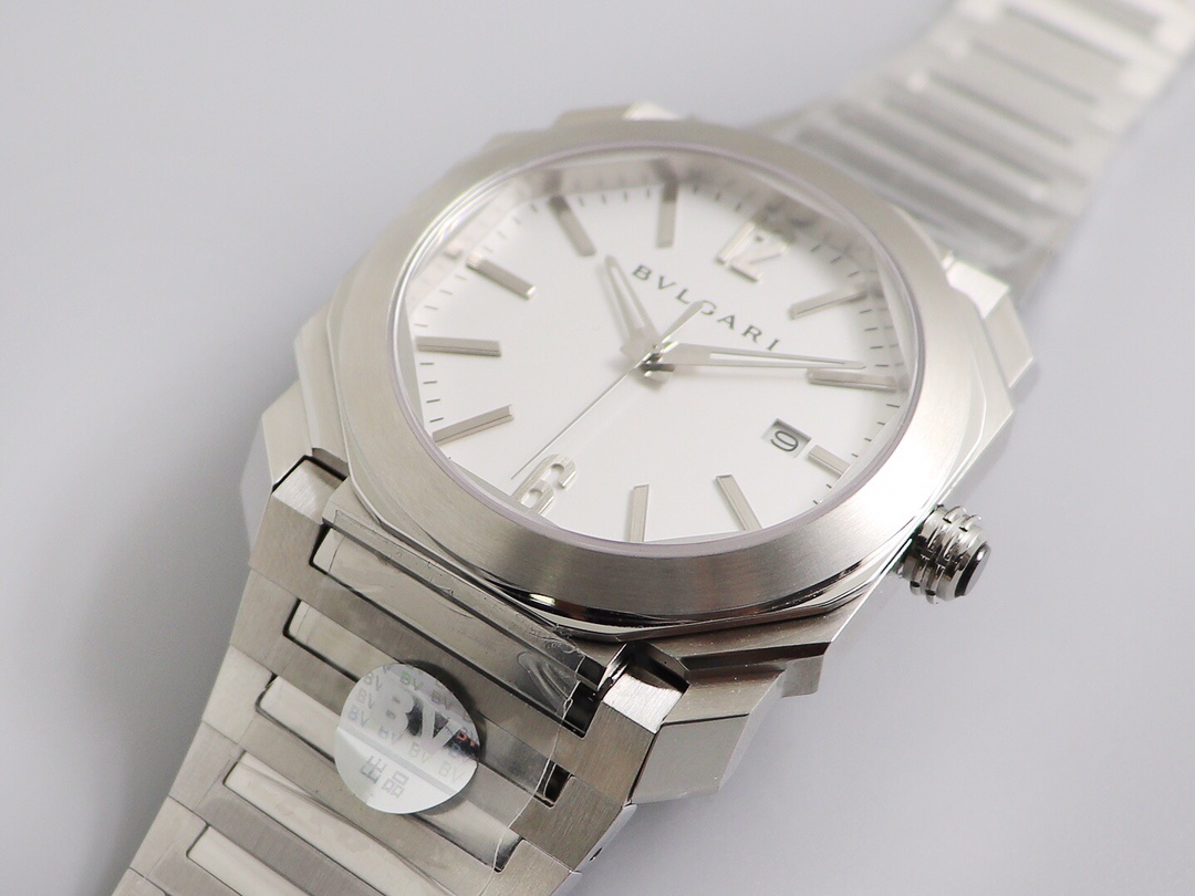 2025 NEW: Premium BVLGARI OCTO Men's Luxury Watch - Ultra-Thin Automatic, High-End Replica Titanium Bracelet