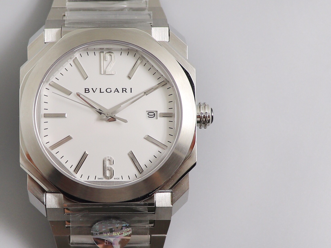 2025 NEW: Premium BVLGARI OCTO Men's Luxury Watch - Ultra-Thin Automatic, High-End Replica Titanium Bracelet