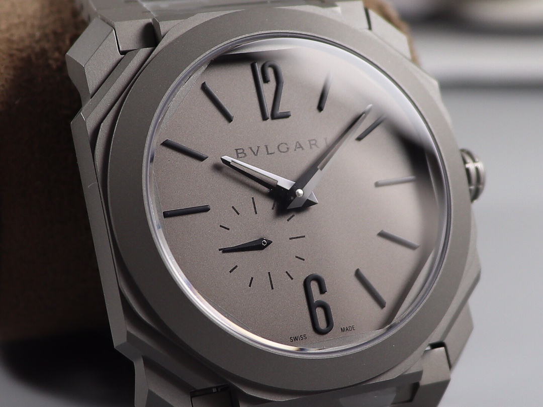 Premium BVLGARI Octo Finissimo Automatic Ultra-Thin Watch - High-Quality Replica Men's Luxury Timepiece with Automatic Movement