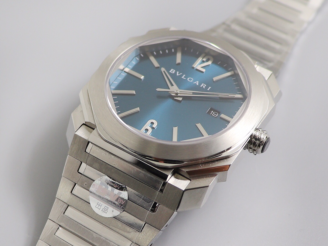 Italian Luxury Design: BVLGARI OCTO Automatic 2025 - Premium Replica Sapphire Crystal, Ultra-Thin Men's Watch