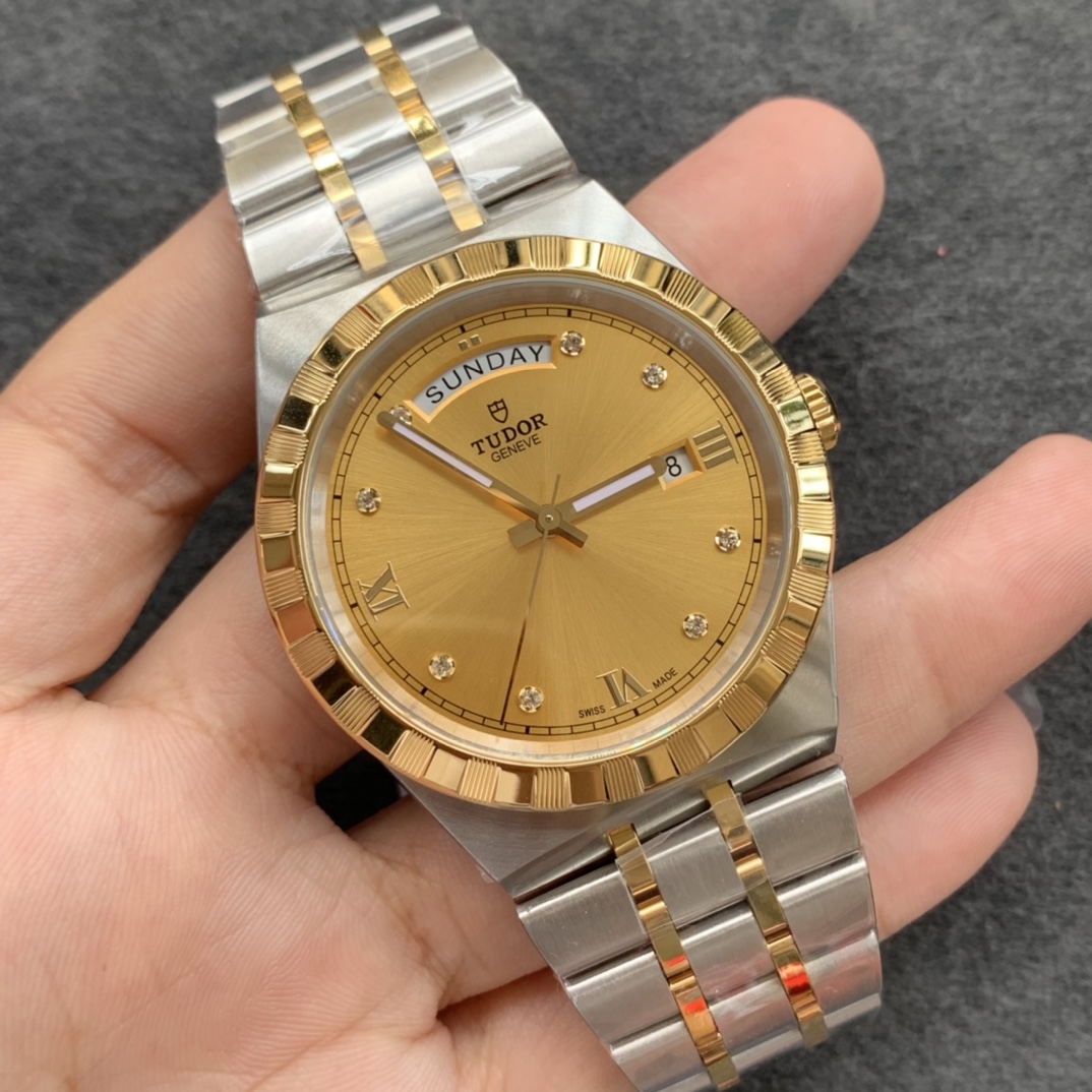 Tudor Royal 41mm Men's Watch - Swiss Automatic Silver Dial | Free Global Shipping